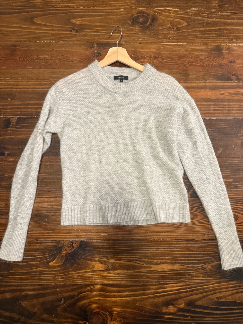 Club Monaco Heather Gray Crewneck Sweater
